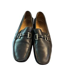 American Classic by Dela Rentis Men’s Black Driving Loafers size 11.5